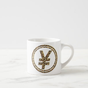 Leopard ¥ espresso cup