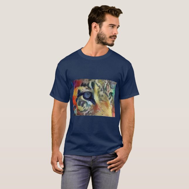Leopard eyes T-Shirt (Front Full)