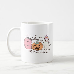 Leopard Fab Boo Lous Halloween Coffee Mug