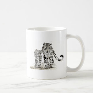 Leopard Family Mug