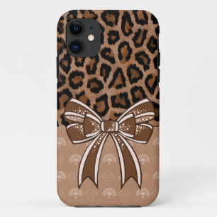 Léopard Fashion Nœud  iPhone 11 Case