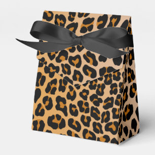 Leopard Favor Box