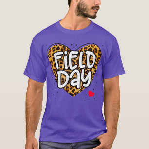 Leopard Field Day Squad 2022 Education Gym Teacher T-Shirt