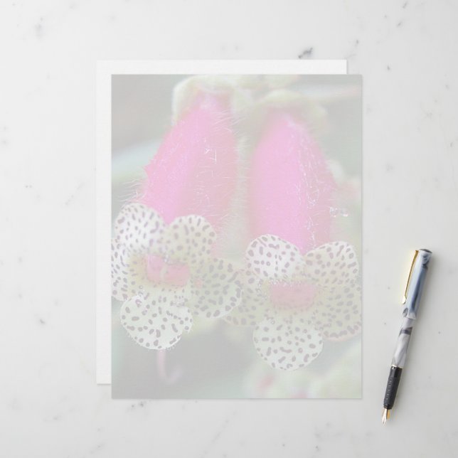 Leopard Flower Design (Front/Back In Situ)