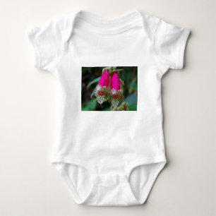 Leopard Flower Design Baby Bodysuit