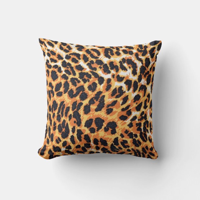 leopard fur as backgroundleopard,pattern,print,ski throw pillow (Front)