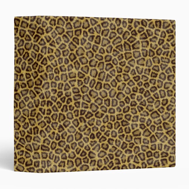 Leopard Fur Binder (Front/Spine)