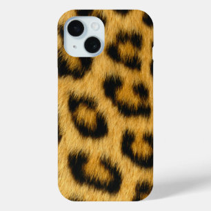 Leopard Fur iPhone 15 Case
