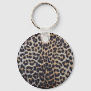 Leopard Fur Keychain