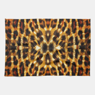 Leopard Fur Pattern Kitchen Towel