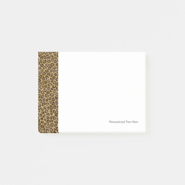 Leopard Fur Post-it Notes (Front)