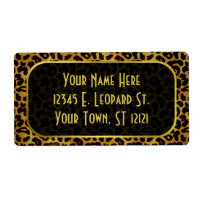 Leopard Fur Print Animal Pattern