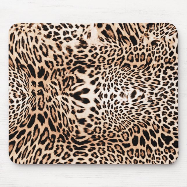 Leopard Fur Print  Mouse Pad (Front)