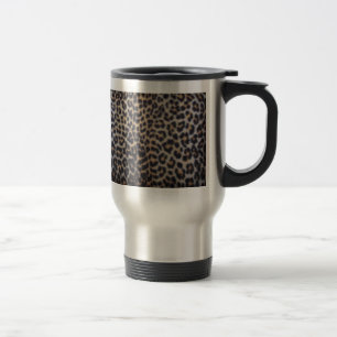 Leopard Fur Travel Mug