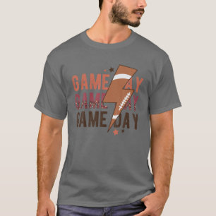 Leopard Game Day ,Sport Mom , Soccer Mom, Baseball T-Shirt