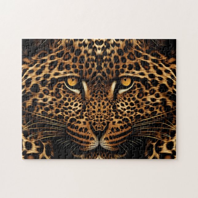 Leopard Game Puzzle  (Horizontal)