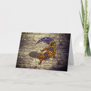 Leopard Gecko Card