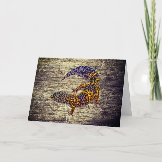 Leopard Gecko Card (Front)