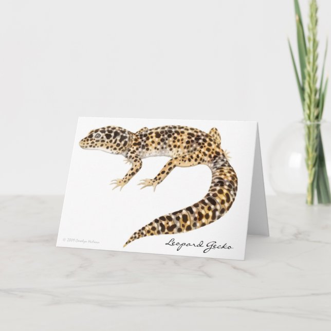 Leopard Gecko Card (Front)