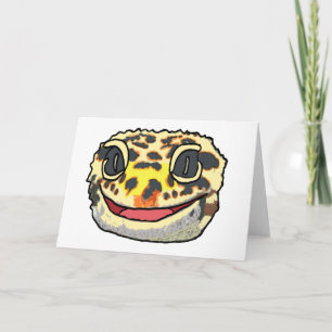 Leopard Gecko Card
