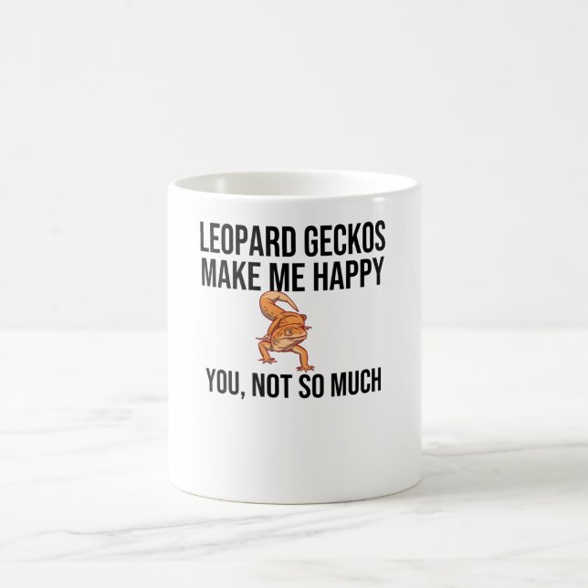 Leopard Gecko Gifts | Geckodad Leopard Gecko Lover Coffee Mug (Center)