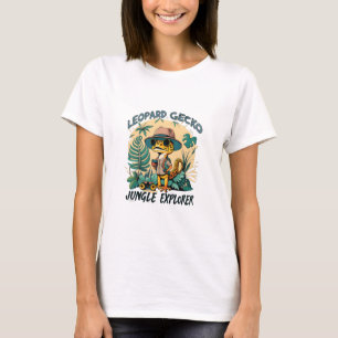 Leopard Gecko Jungle Explorer : Wild Adventure T-Shirt