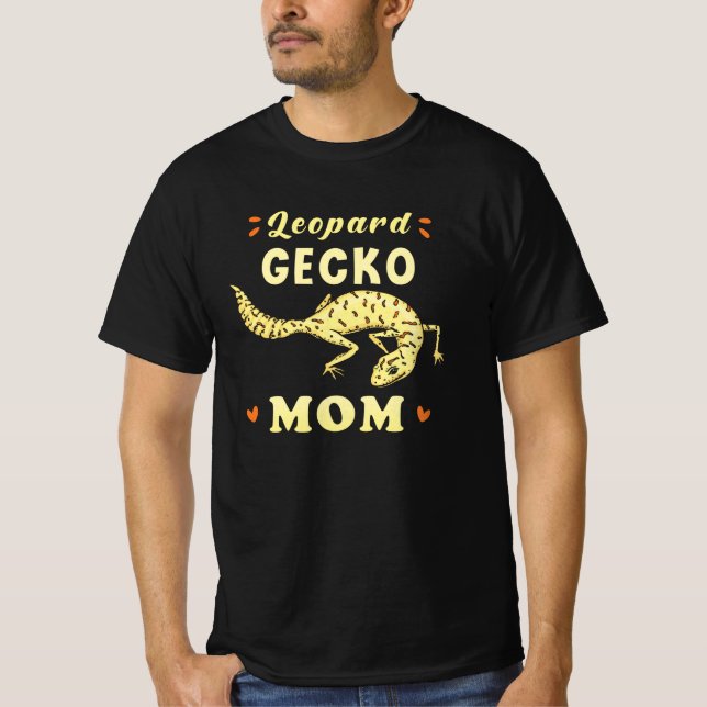 Leopard Gecko Mom T-Shirt (Front)