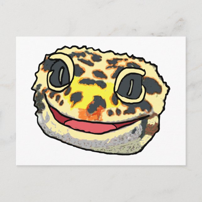 Leopard Gecko Postcard (Front)