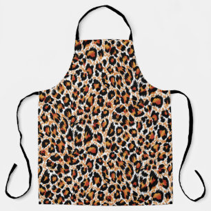 Leopard Geometrical: Patterned Illustration Apron