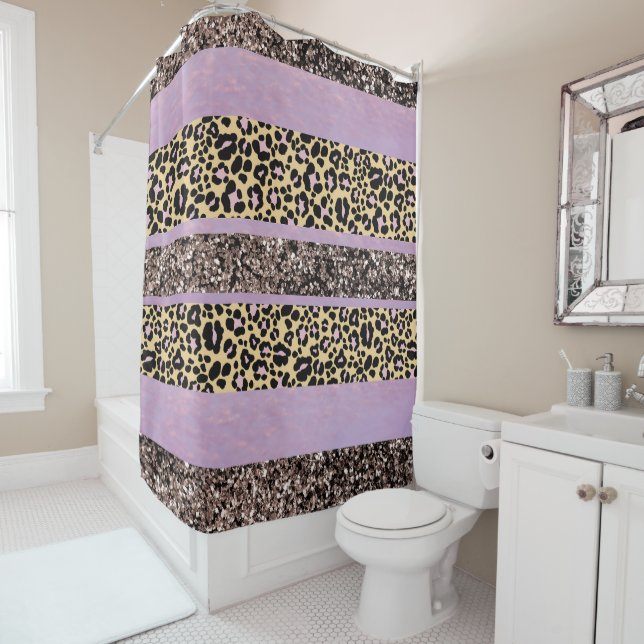 Leopard Glitter Stripes Glam 1 (In Situ)