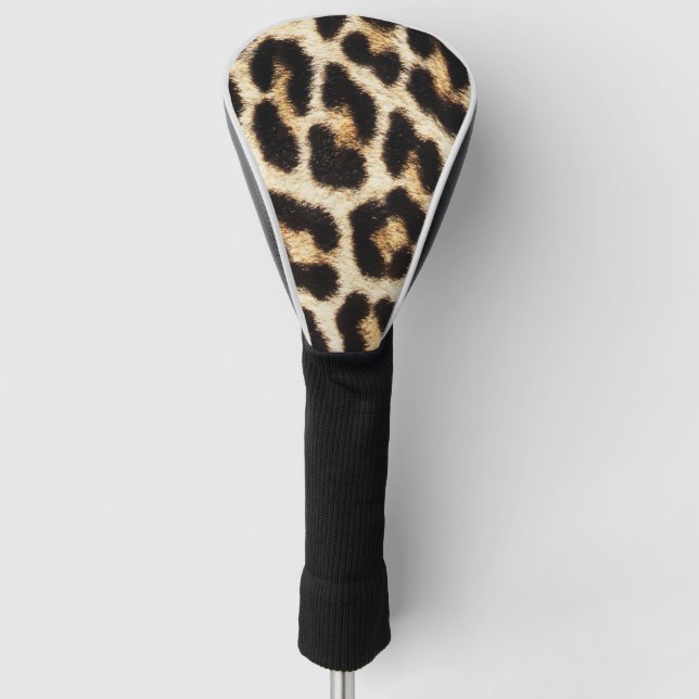 Leopard Golf Head Cover (Front)