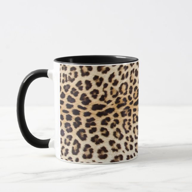 Leopard hair mug (Left)