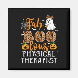 Leopard Halloween Costume For Physical Therapist F Magnet
