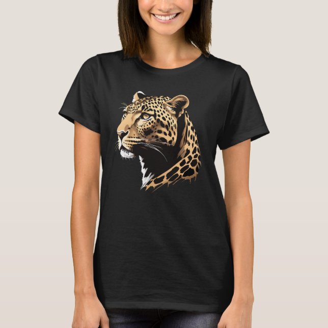 Leopard Head T-Shirt (Front)