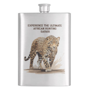 Leopard Hip Flask