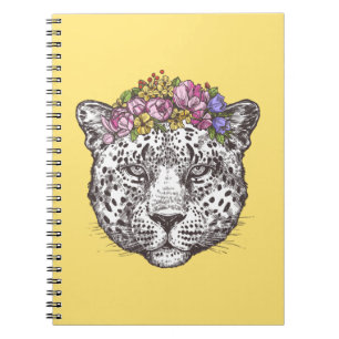Leopard Hippie Chic Notebook
