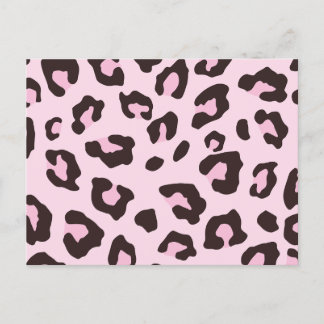 Leopard Holiday Postcard