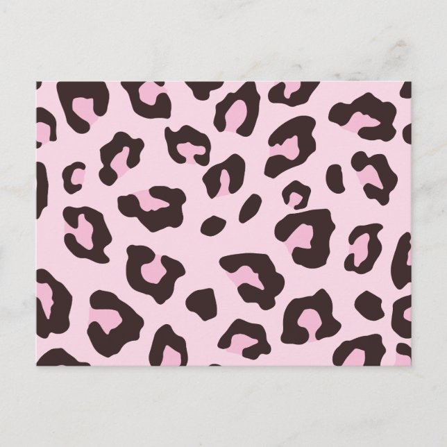 Leopard Holiday Postcard (Front)