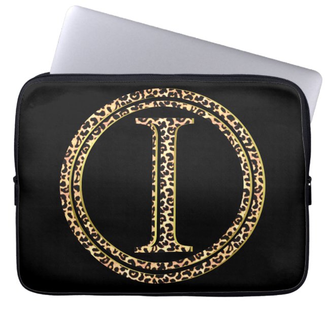 leopard I Laptop Sleeve (Front)