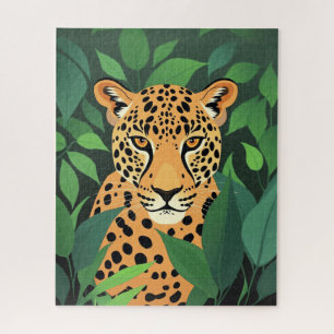 Leopard in the Jungle Jigsaw Puzzle