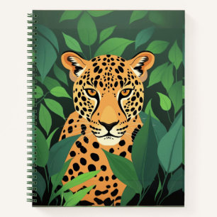 Leopard in the Jungle Journal