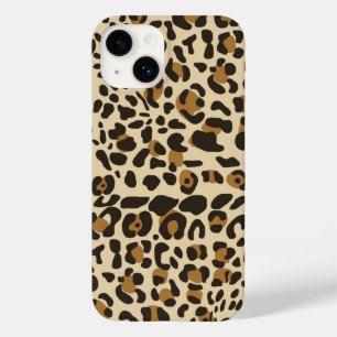Leopard Jaguar Animal Print Pattern Case-Mate iPhone 14 Case