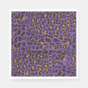 Leopard Jaguar Animal Print Pattern Napkin