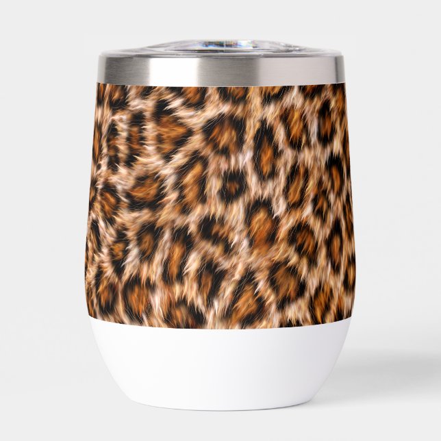 Leopard Jaguar Cat Brown Fur Pattern (Front)