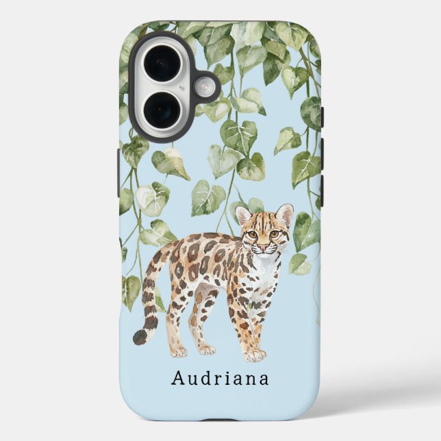 Leopard Jungle Animal  Case-Mate iPhone Case (Back)