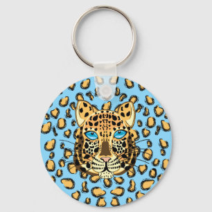 Leopard Keychain