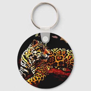 Leopard Keychain