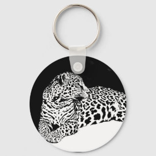 Leopard Keychain