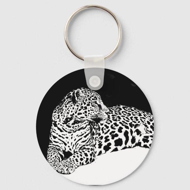 Leopard Keychain (Front)