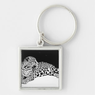 Leopard Keychain
